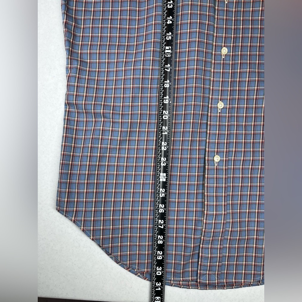 Ralph Lauren Men’s Plaid Long Sleeve Dress Shirt. Classic Fit. Medium. - Picture 6 of 9